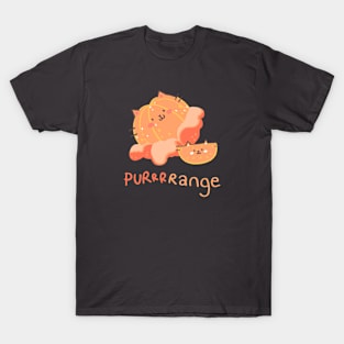 Purrange by TomeTamo T-Shirt